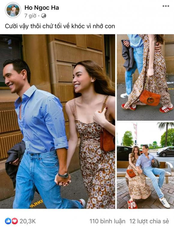 Hà Hồ cho biết đằng sau những bức ảnh sang chảnh là buổi tối khóc vì nhớ các con.