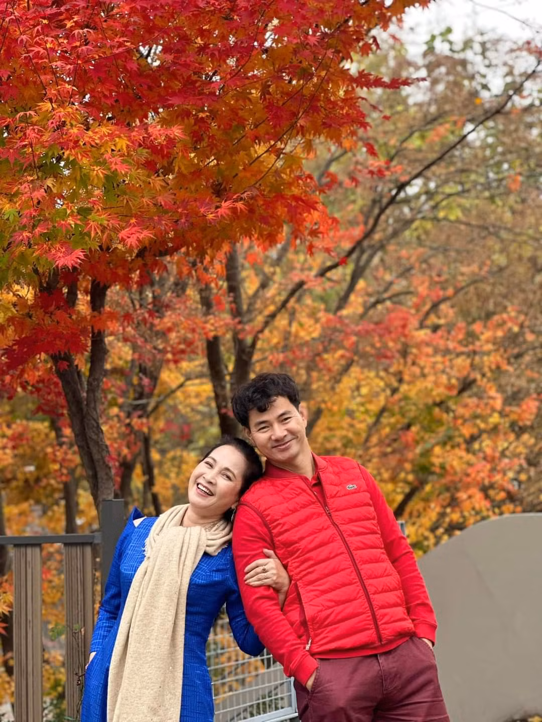 Vo chong Binh Minh sang chanh, MC Quyen Linh buc xuc-Hinh-4