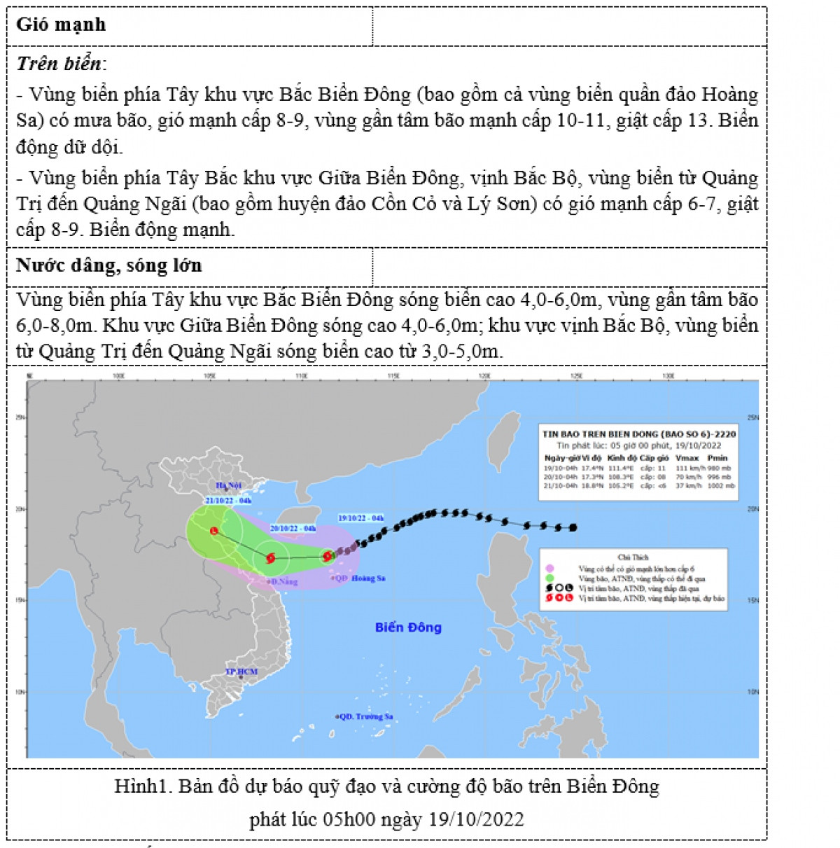 Bao so 6 Nesat se do bo Thanh Hoa - Quang Binh trong 48 gio toi