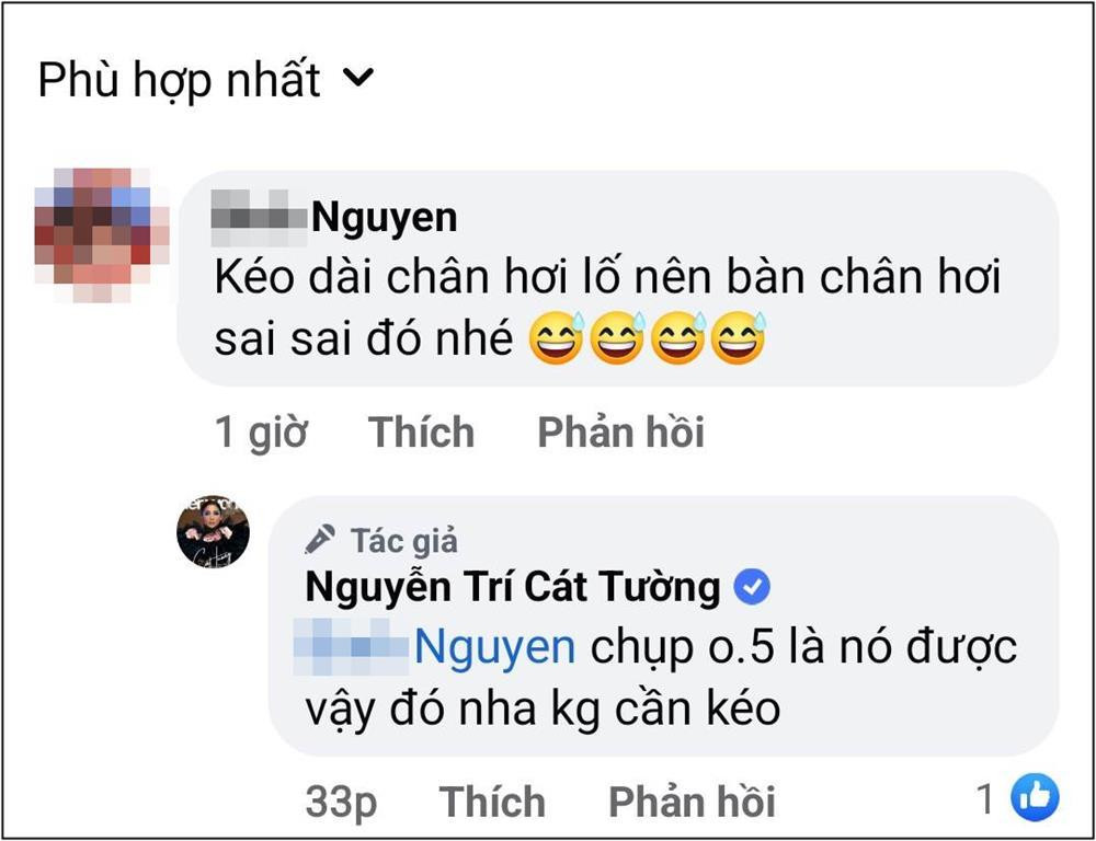 át Tường phủ nhận kéo chân, cho biết chỉ chọn chế độ chụp có sẵn trong điện thoại mà thôi.