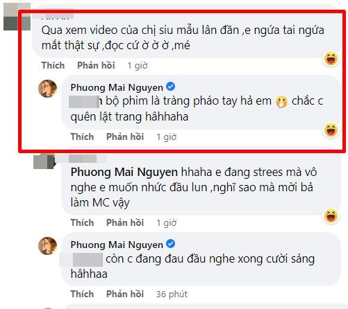 Phương Mai mỉa mai trình độ làm MC của siêu mẫu đình đám - Hình 4 Phuong Mai mia mai trinh do lam MC cua sieu mau dinh dam-Hinh-4