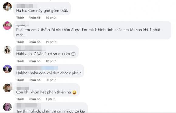 Cư dân mạng bình luận về clip của Vân Hugo.