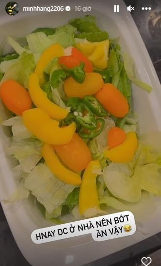 hế độ ăn toàn rau nghiêm ngặt của nữ diễn viên.