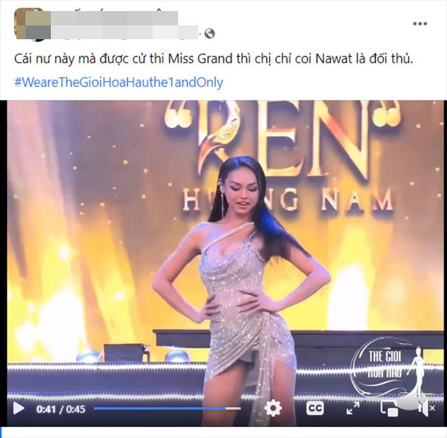 Tại cuộc thi, Mai Ngô cũng bùng nổ với màn catwalk chuyên nghiệp và ấn tượng. Tuy nhiên, việc lựa chọn chiếc đầm mỏng như sương, chất liệu xuyên thấu lại có độ xẻ cao tít tắp nên khi trình diễn, á hậu bị soi sự cố lộ hàng mà cô không hề hay biết. Khoảnh khắc này vô tình khiến Á hậu Mai Ngô trở nên mất điểm trước công chúng. Tuy nhiên, thần thái tự tin khi trình diễn của cô đã gỡ gạc phần nào.