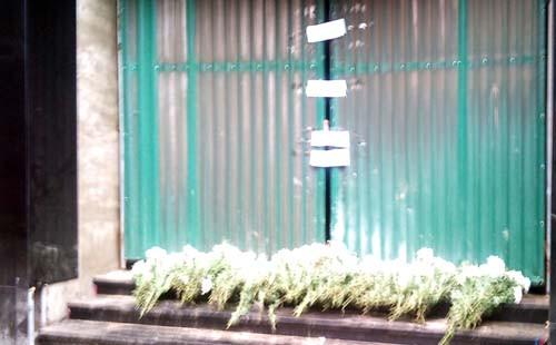 Khu vực cháy đã bị cơ quan chức năng tiến hành niêm phong.