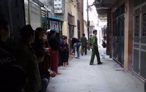 Khu vực xảy ra vụ việc.