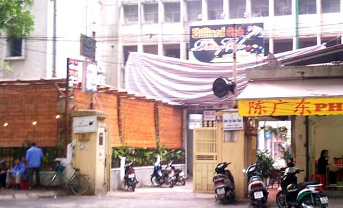 Lối ra vào khu vực Zone 9 đã mở cửa đón khách.