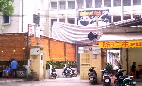 Lối ra vào khu vực Zone 9 đã mở cửa đón khách.