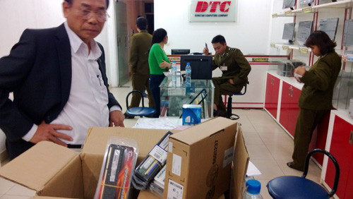 Tổ công tác liên ngành phát hiện hàng nghìn thiết bị điện tử không rõ nguồn gốc.