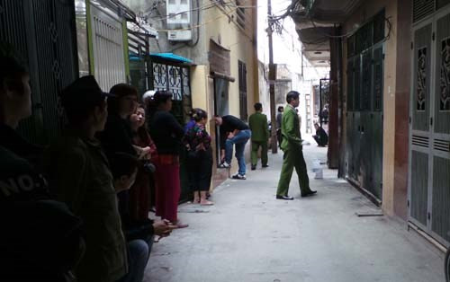 Khu vực xảy ra vụ việc.