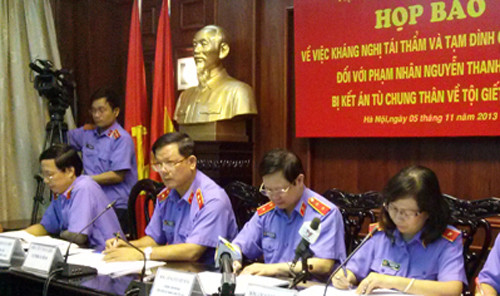 Sáng nay (5/11) VKSNDTC họp báo thông báo về vụ án ngồi tù oan 10 năm.