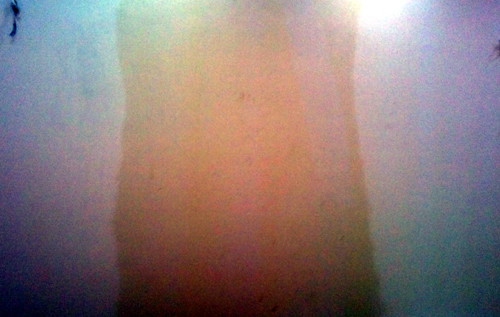 "Những bức tường bị ngấm nước vẫn phải chờ khô mới khắc phục được", ông Trí trả lời.