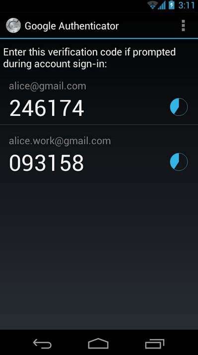 Sử dụng Google Authenticator để bảo mật thông tin. Tính năng Google Authenticator cung cấp quy trình xác minh bảo mật hai bước cho tài khoản Google của bạn. Vì vậy, khi bạn đăng nhập, bạn sẽ cần một mã được tạo ra bởi ứng dụng, cộng thêm mật khẩu tài khoản để đảm bảo người lạ không thể đăng nhập vào tài khoản của bạn. Ví dụ, nếu bạn đăng nhập vào Gmail trên máy tính khác, bạn sẽ cần phải mở điện thoại, mở ứng dụng, lấy mã để có thể truy cập vào tài khoản gmail.