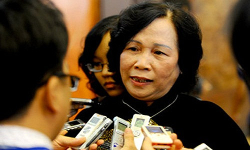Bà Phạm Thị Hải Chuyền, Bộ trưởng LĐ-TB&XH.
