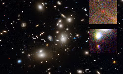 Thiên hà mới được phát hiện có kích thước nhỏ và mờ nhạt hơn những thiên hà khác.