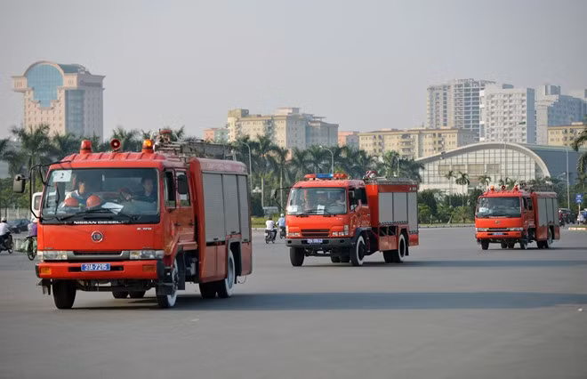 Sáng 4/10, Sở Cảnh sát Phòng cháy chữa cháy Hà Nội sẽ tổ chức hội thi chữa cháy, cứu nạn cứu hộ năm 2014.