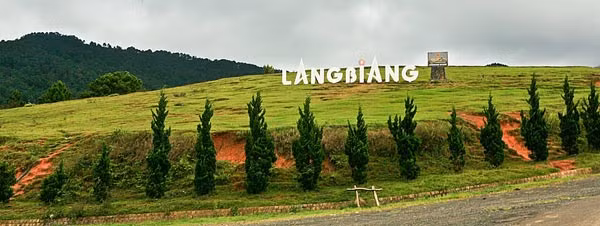 7. Cao nguyên Lâm Viên và Di Linh. Cao nguyên Lâm Viên, hay nổi tiếng hơn là cái tên cao nguyên Lang Biang, cao nguyên Đà Lạt là một trong những điểm du lịch hàng đầu ở Tây Nguyên. Phía Nam cao nguyên là thành phố hoa Đà Lạt, phía Tây Nam chính là cao nguyên Di Linh.