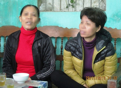 Người thân 2 chị em bàng hoàng kể lại sự việc.