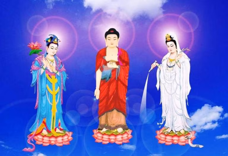 Tây phương Tam Thánh.