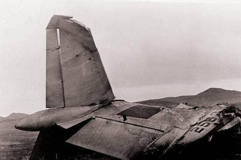 Xác chiếc chuyên cơ Trident 256.