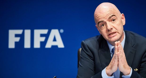 Chủ tịch FIFA Gianni Infantino. Ảnh: FIFA