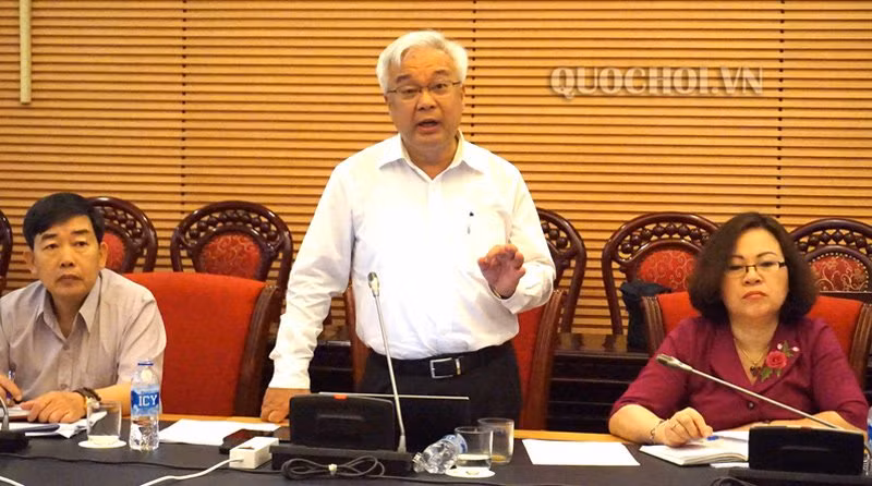 Chủ nhiệm Phan Thanh Bình: "Thiết kế được những điều luật vì người học". Ảnh: Quochoi.vn