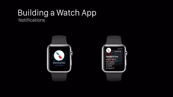 Hệ thống thông báo trên Apple Watch