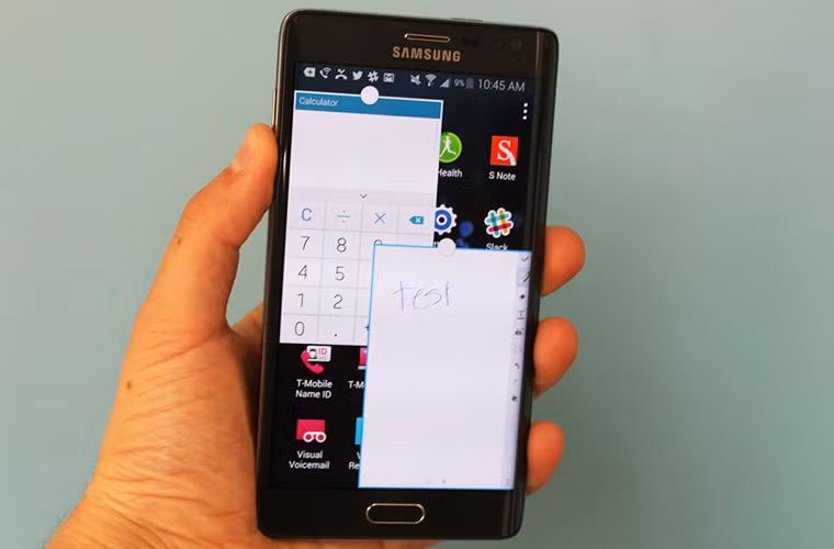 Bạn có thể chạy cùng lúc hai ứng dụng trên cùng một màn hình