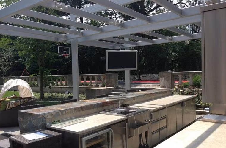 Hay để chúng ở ngoài khu vực nấu ăn trong vườn của bạn