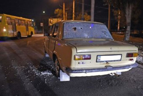 Hiện trường vụ pháo kích ở Mariupol. (Ảnh minh họa)