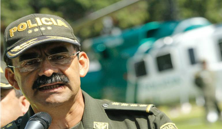 Tướng cảnh sát Palomino đáp lại những lời buộc tội bằng cách tuyên bố rằng ông đã có được tài sản của mình thông qua “36 năm làm việc trung thực và phục vụ tận tình cho đất nước”. Ảnh: Caracol Radio.