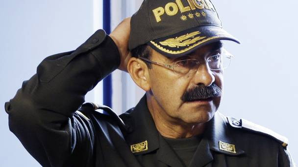 Tướng Palomino đã phủ nhận những cáo buộc và đuổi việc ngay lập tức ba viên cảnh sát xuất hiện trong đoạn ghi âm, đồng thời kiện ngược Gómez vì tội phỉ báng. Ảnh: Independent.ie.