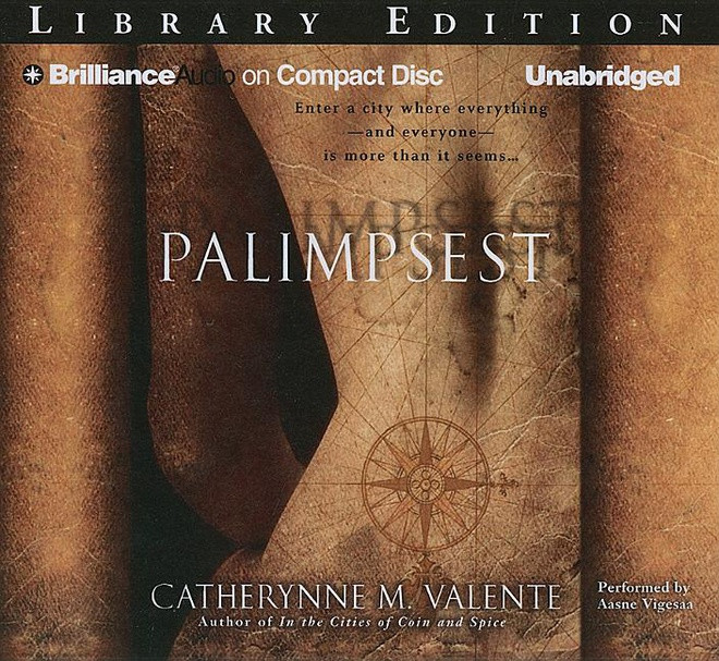 br/> Palimpsest được viết nên bởi tài năng và trí tưởng tượng vô song của Catherynne M. Valente. Ở đó, tác giả đã khéo léo xây dựng nên một thành phố độc nhất vô nhị. Cuốn tiểu thuyết kể về bốn nhân vật, những người đã gặp phải mất mát khi họ cố tìm cách khám phá thành phố. Dòng cảm xúc xuyên suốt trong Palimpsest là một niềm khao khát sâu sắc - đối với một người hoặc một địa điểm. Từ đó khái quát nên vẻ đẹp, sự gần gũi của những cuộc phiêu lưu gay cấn - thứ khác xa so với thế giới thường ngày. Nguồn: Walmart.