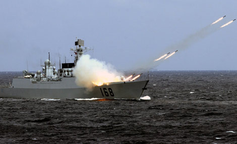 Những năm gần đây, Nga - Trung thường xuyên có nhiều cuộc tập trận trên bộ, trên không, trên biển.