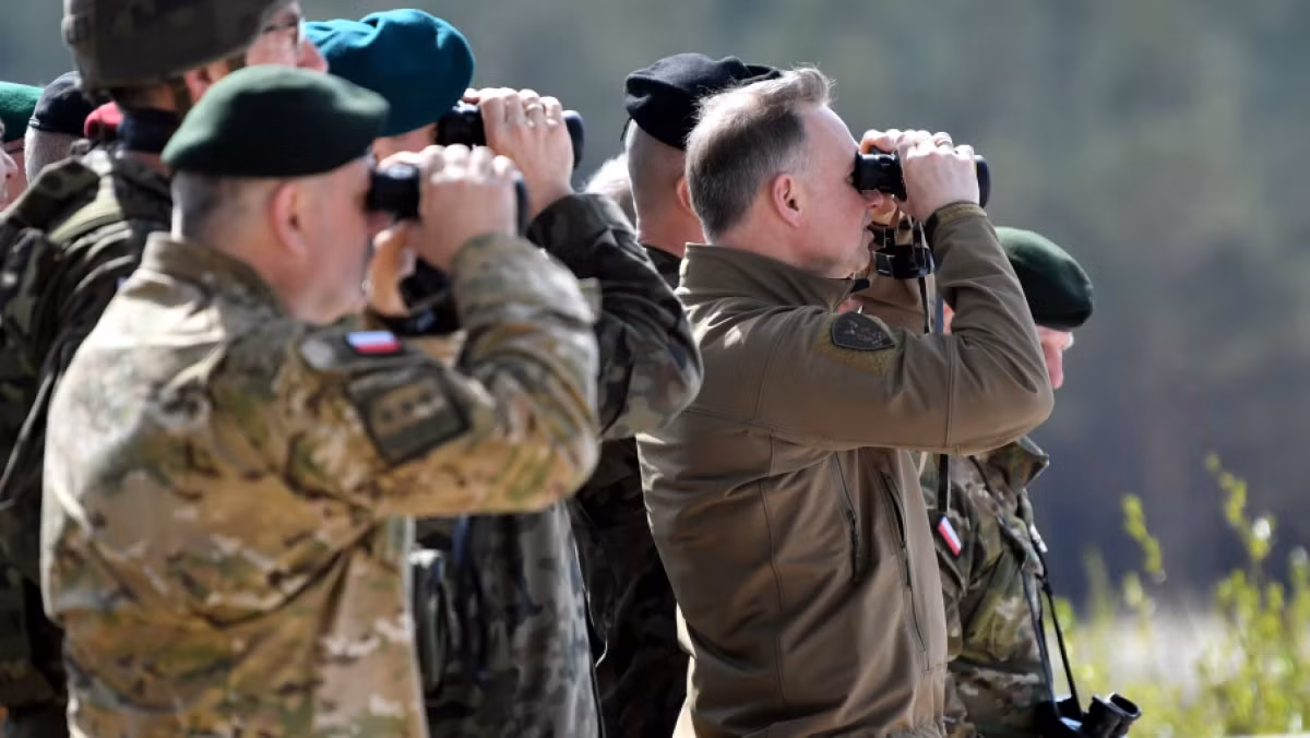 Tong thong Ba Lan thi sat cuoc tap tran quan su lon nhat nam 2023