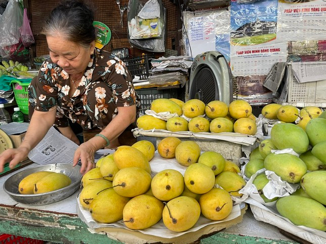 Tại nhiều chợ khác như Bà Chiểu, Hòa Hưng, Hòa Bình... xoài Cát loại 1 giá chỉ 50.000 - 70.000 đồng/kg. "Trước đây xoài đạt chuẩn xuất khẩu giá tới 150.000 đồng, thậm chí 180.000 đồng/kg nhưng hiện tại giảm mạnh. Thời điểm này xuất khẩu cũng gặp khó khăn nên trái cây dội chợ" - bà Thủy, tiểu thương chợ Bà Chiểu (quận Bình Thạnh) giải thích.