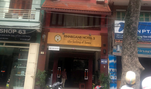 Khách sạn nơi xảy ra cháy.