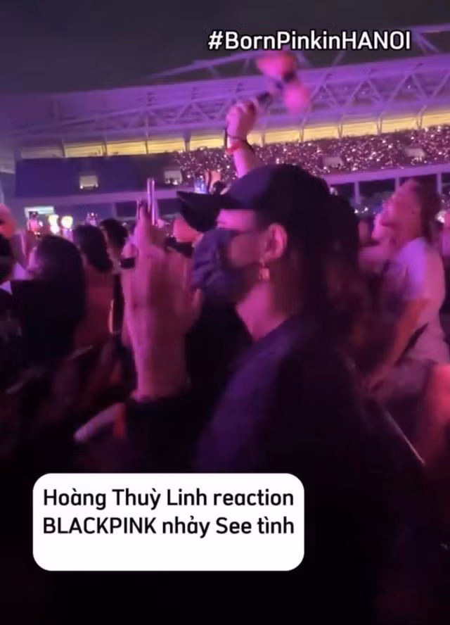 Hoang Thuy Linh phan khich khi xem Blackpink nhay “See tinh“