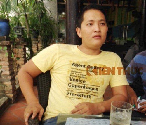 Anh Lê Nguyên Quốc, quản lý phía nam công ty vận tải Trang Tuấn.