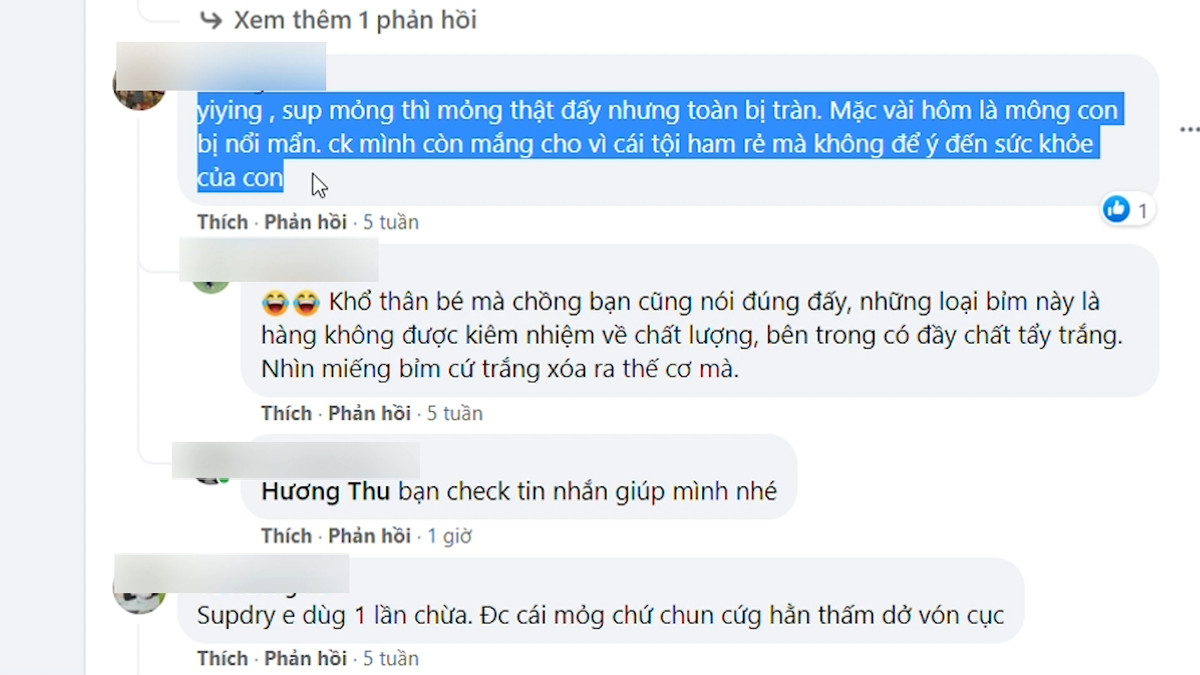 Cảnh giác với bỉm "nhập ngoại" bán giá rẻ "như bèo" - Hình 2 Canh giac voi bim