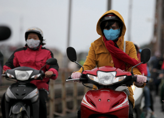 Du bao thoi tiet 29/1: Khong khi lanh don dap