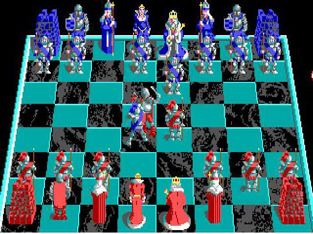 "Battle Chess" ra mắt năm 1991 là trò chơi khiến những người yêu thích bộ môn cờ vua mê mẩn. Khi ăn quân của đối phương, các quân cờ sẽ giao chiến với nhau rất "máu lửa".