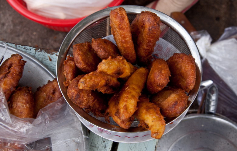 Bánh chuối rán kiểu miền Nam.