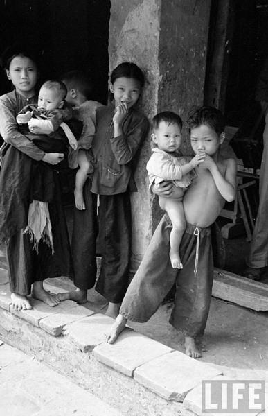 Trẻ em nông thôn Lạng Sơn.