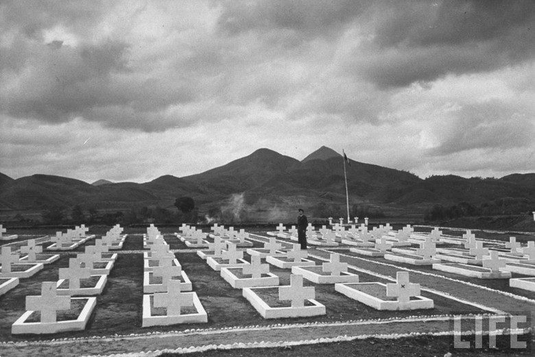 Nghĩa trang lính Pháp ở Lạng Sơn.