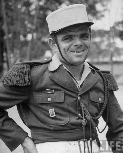 Chân dung một lính Lê dương người Đức trong quân đội Pháp đóng tại Lạng Sơn.