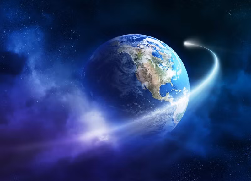 Trái Đất từng có một vành đai xung quanh giống như sao Thổ bao gồm bụi và những mảnh đá nóng màu đỏ nhưng sau đó vành đai này đã biến mất khi Mặt Trăng hình thành.