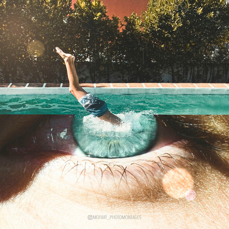 Một hình ảnh khiến bạn hiểu thế nào là "đắm chìm" trong một đôi mắt.