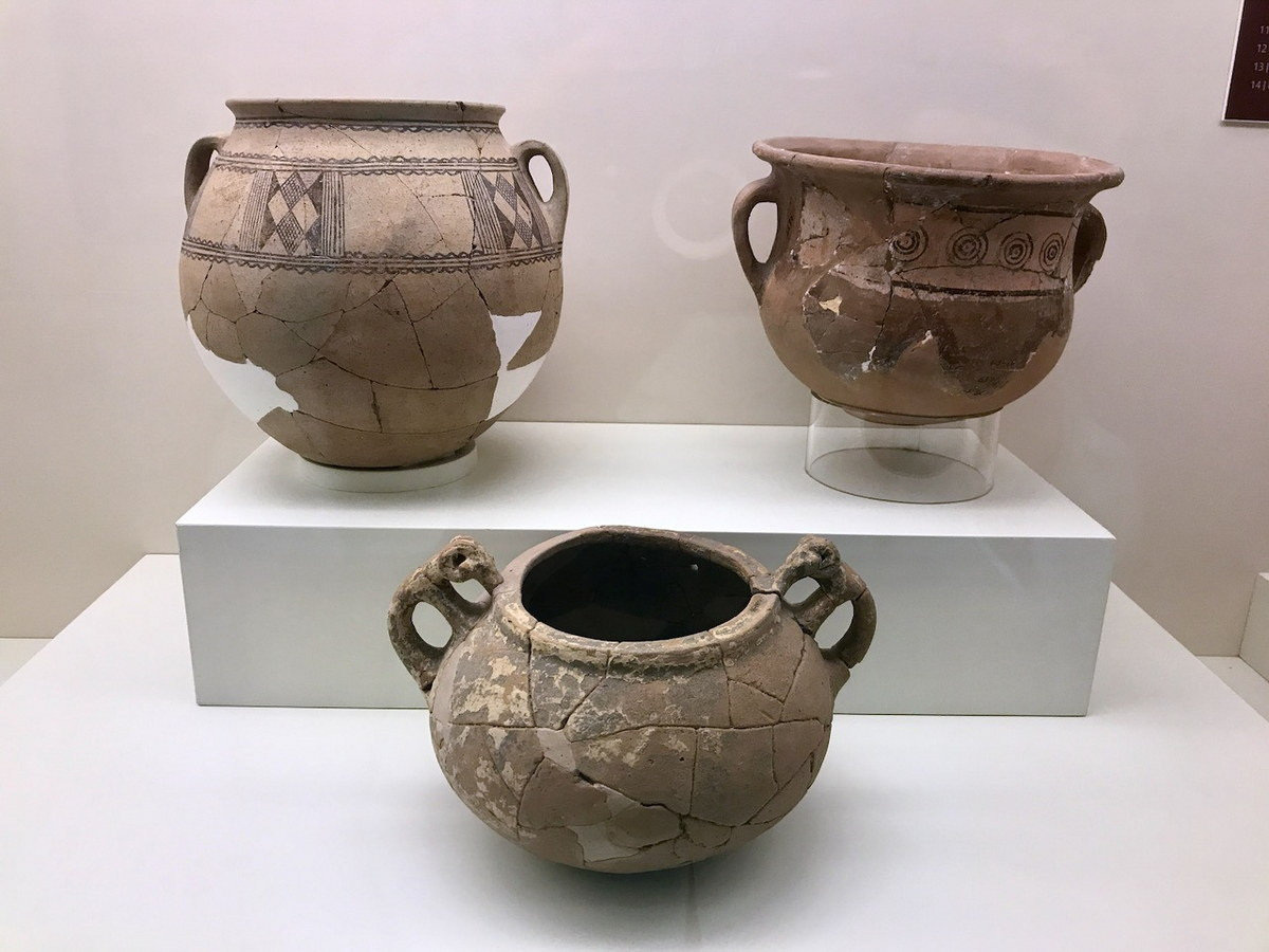 Nhiều hiện vật bằng gốm ở Hattusa cho thấy cuộc sống sung túc, cũng như trình độ chế tác đồ thủ công điêu luyện của cư dân thành phố. Ảnh: Carrie Reed Travels.