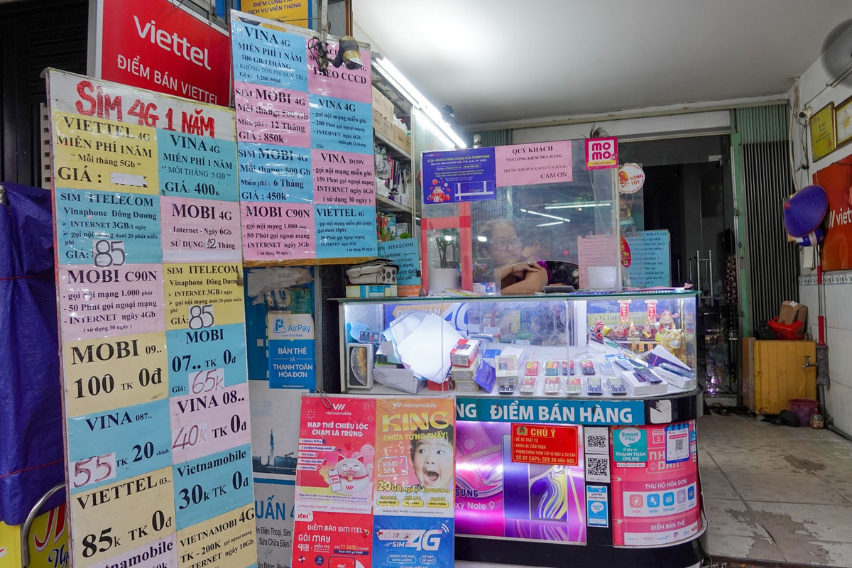 4,8 trieu thue bao bi khoa hai chieu de chan SIM rac